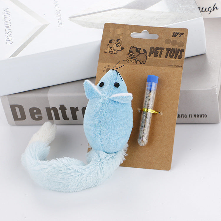 Interactive Long Tail Mouse Toy for Cats – Fun Training & Play
