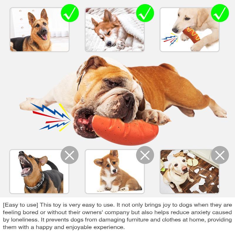 Indestructible Dog Chew Toy – Tough Rubber for Aggressive Chewers