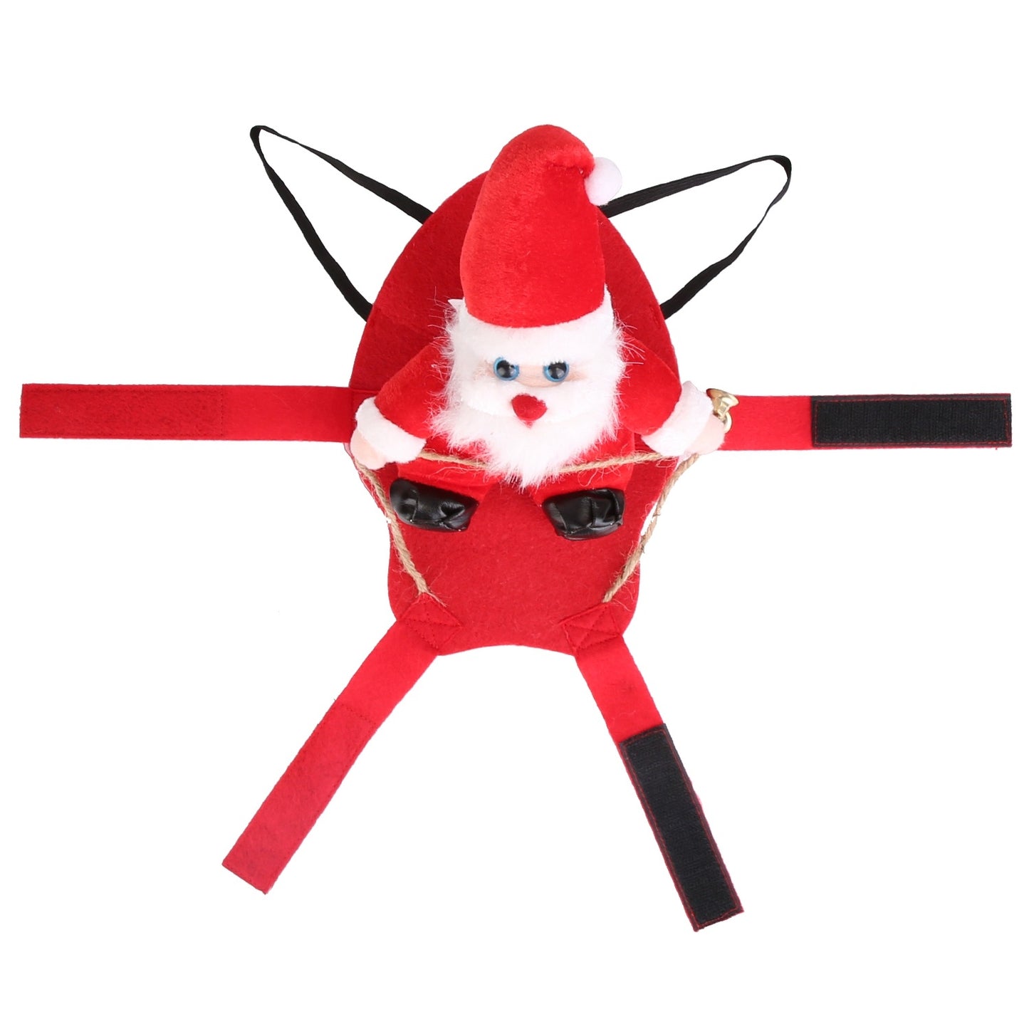 Pet Christmas Costume – Red Santa Winter Coat for Dogs & Cats
