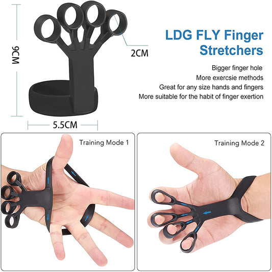 Silicone Finger Exerciser for Hand Strength & Pain Relief