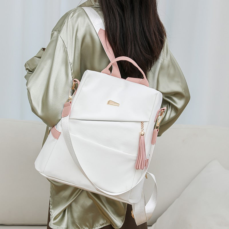Anti-Theft Oxford Backpack — Women’s Casual & Travel Bag