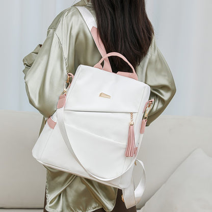 Anti-Theft Oxford Backpack — Women’s Casual & Travel Bag