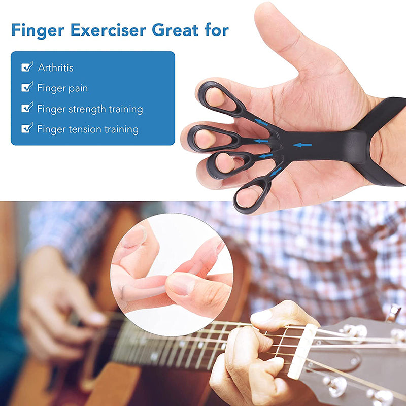 Silicone Finger Exerciser for Hand Strength & Pain Relief