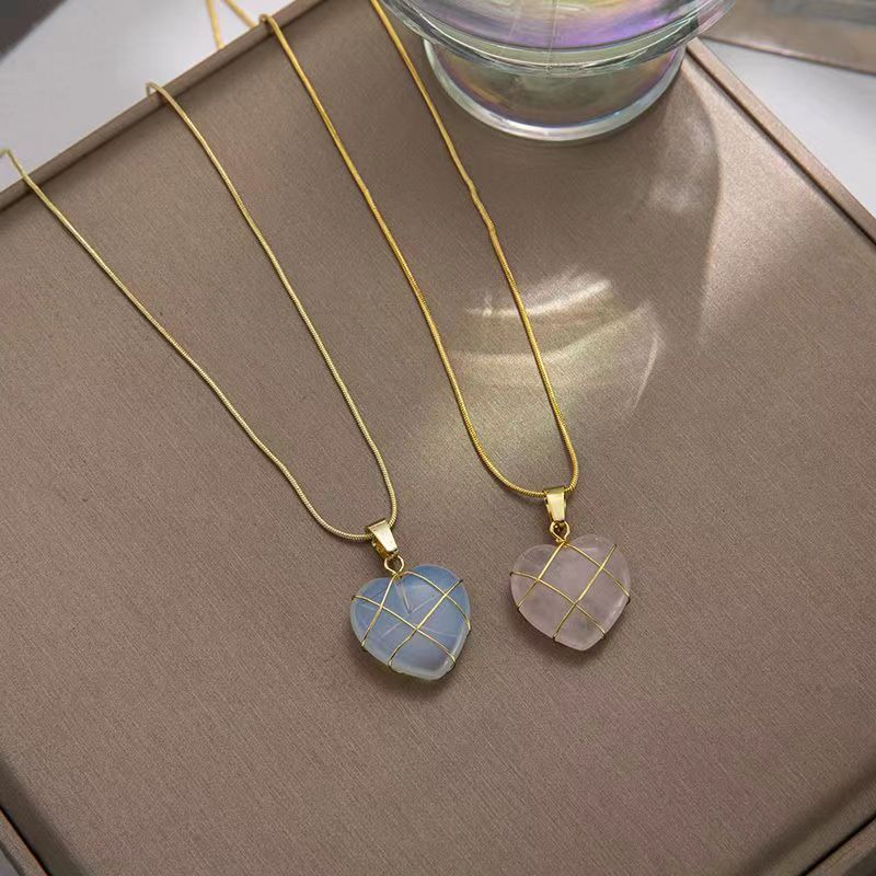 Moonstone Necklace – Cartoon Princess Jewelry for Girls