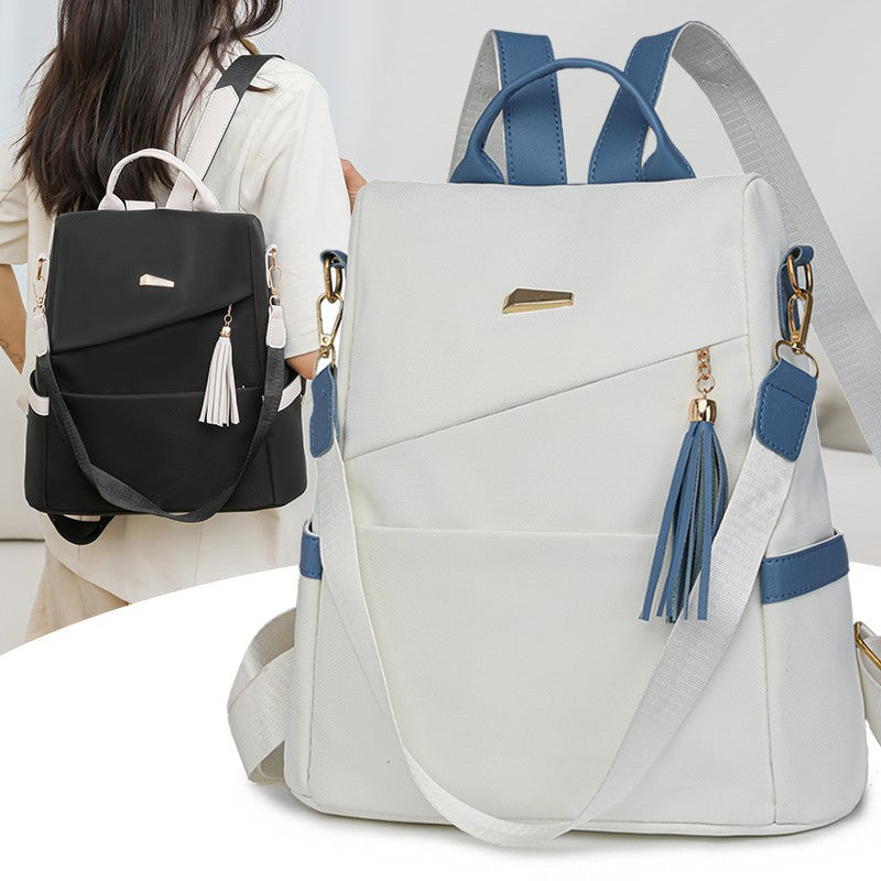 Anti-Theft Oxford Backpack — Women’s Casual & Travel Bag