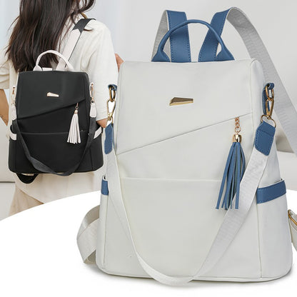 Anti-Theft Oxford Backpack — Women’s Casual & Travel Bag