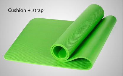Eco‑Friendly NBR Yoga Mat – Cushioned Fitness & Exercise Mat