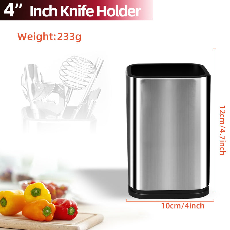 Drainable Knife & Chopping Board Holder – Space-Saving Kitchen Organizer