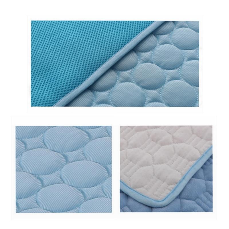 Pet Cooling Mat – Ice Silk Summer Bed for Dogs & Cats