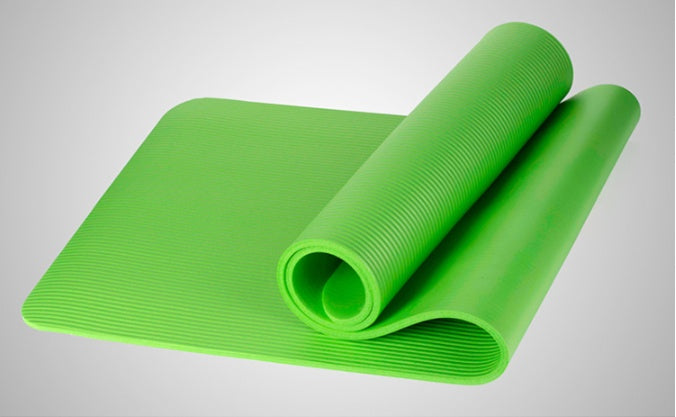 Eco‑Friendly NBR Yoga Mat – Cushioned Fitness & Exercise Mat