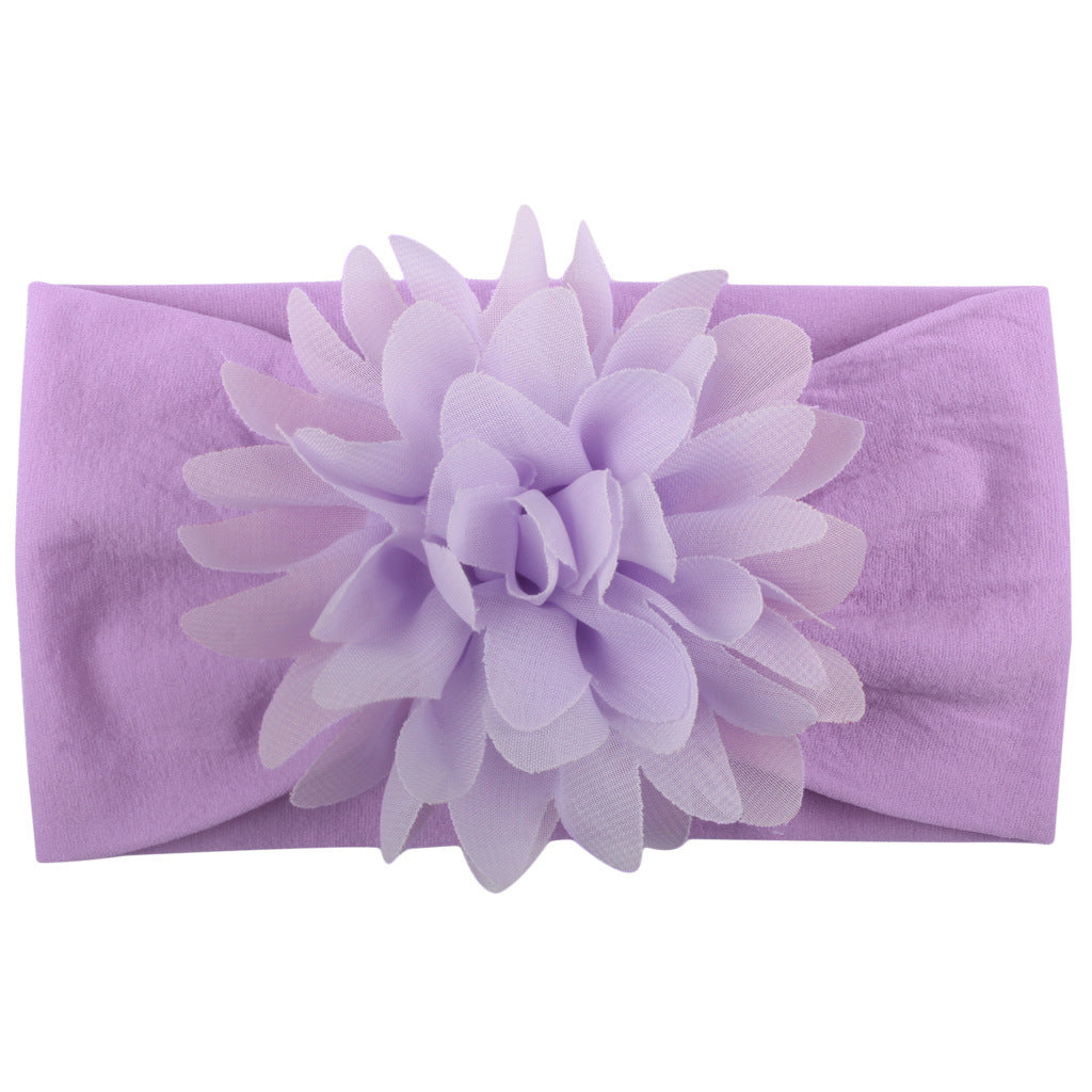 Chiffon Flower Baby Headband – Cute Princess Hair Accessory