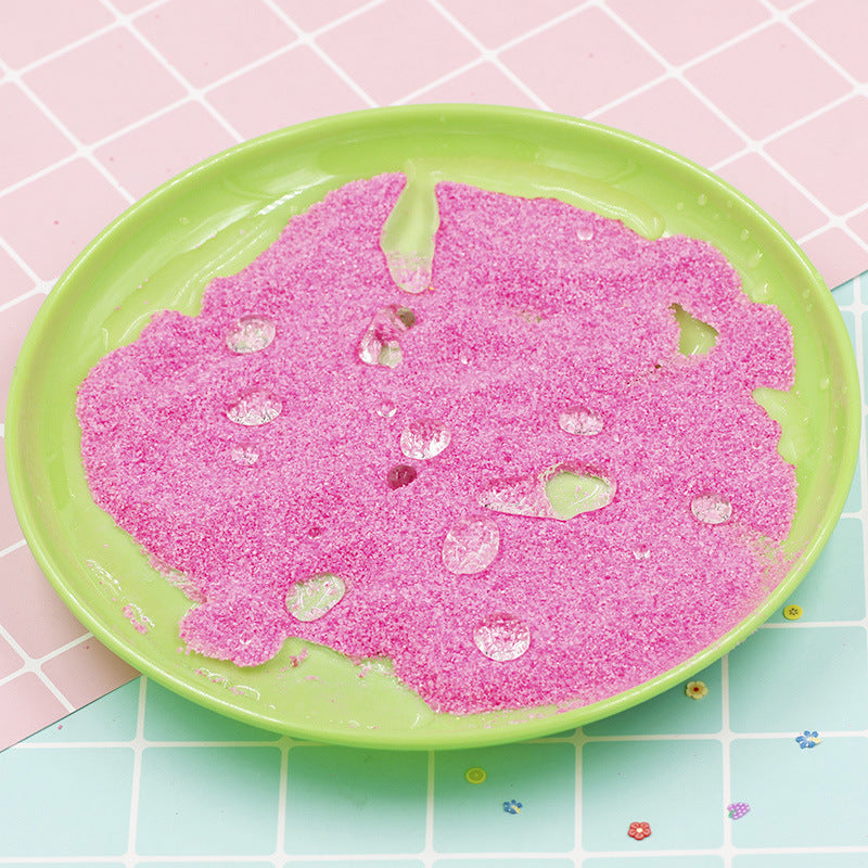 DIY Magic Sand – Non‑Wet Educational Space Sand for Kids (7 Colors, 100g)