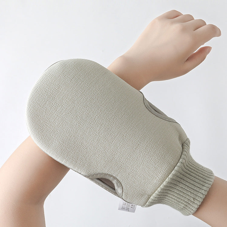 Stretchable Bath Towel & Scrubbing Glove – Adult Exfoliating Shower Towel