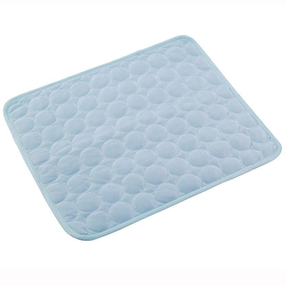 Pet Cooling Mat – Ice Silk Summer Bed for Dogs & Cats