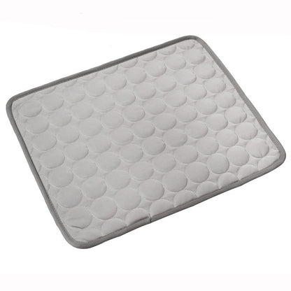 Pet Cooling Mat – Ice Silk Summer Bed for Dogs & Cats