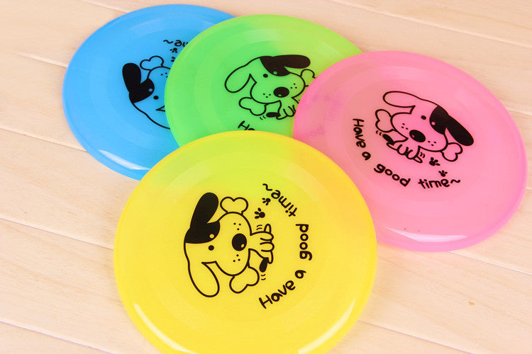 Dog Flying Disc Toy – Silicone Saucer for Training & Play