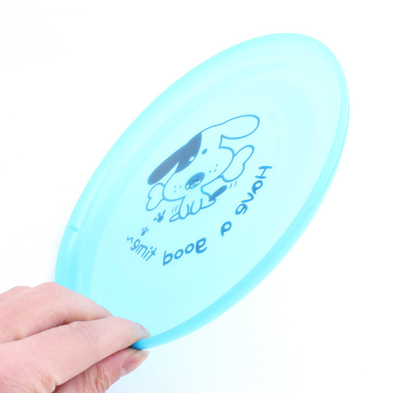 Dog Flying Disc Toy – Silicone Saucer for Training & Play