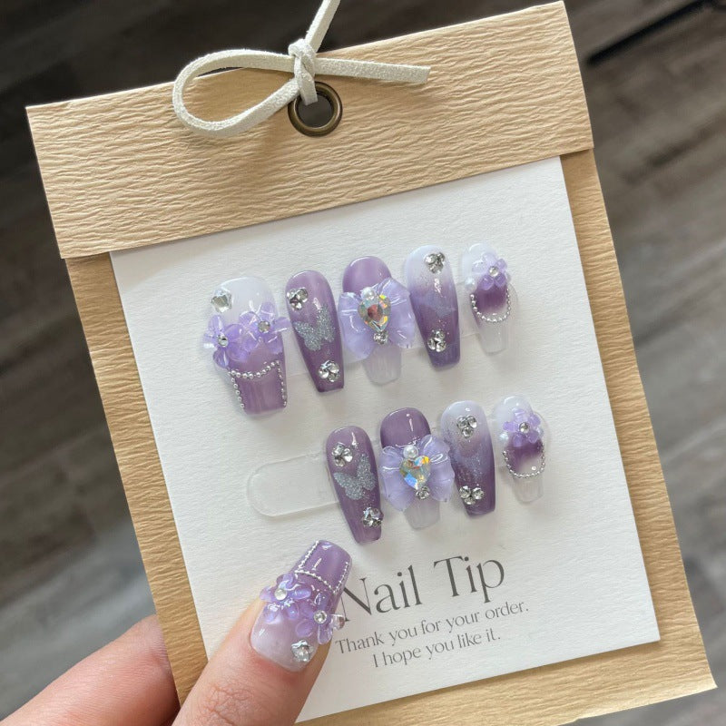 Wear Nail Pure Handmade Press-On Manicure – DIY Nail Art Set