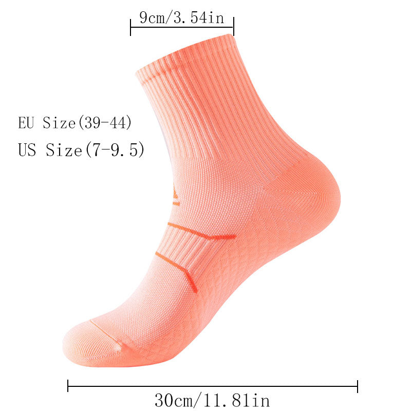 Men’s Compression Athletic Socks – 7 Pairs, Anti-Blister & Breathable