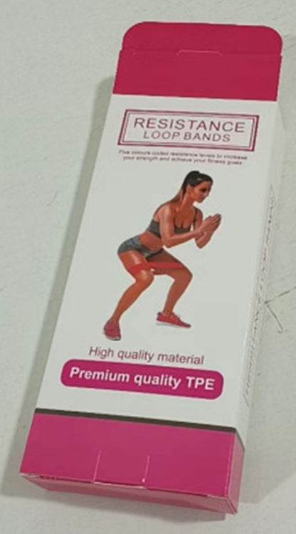5-Level Resistance Bands – Yoga & Training Elastic Exercise Set