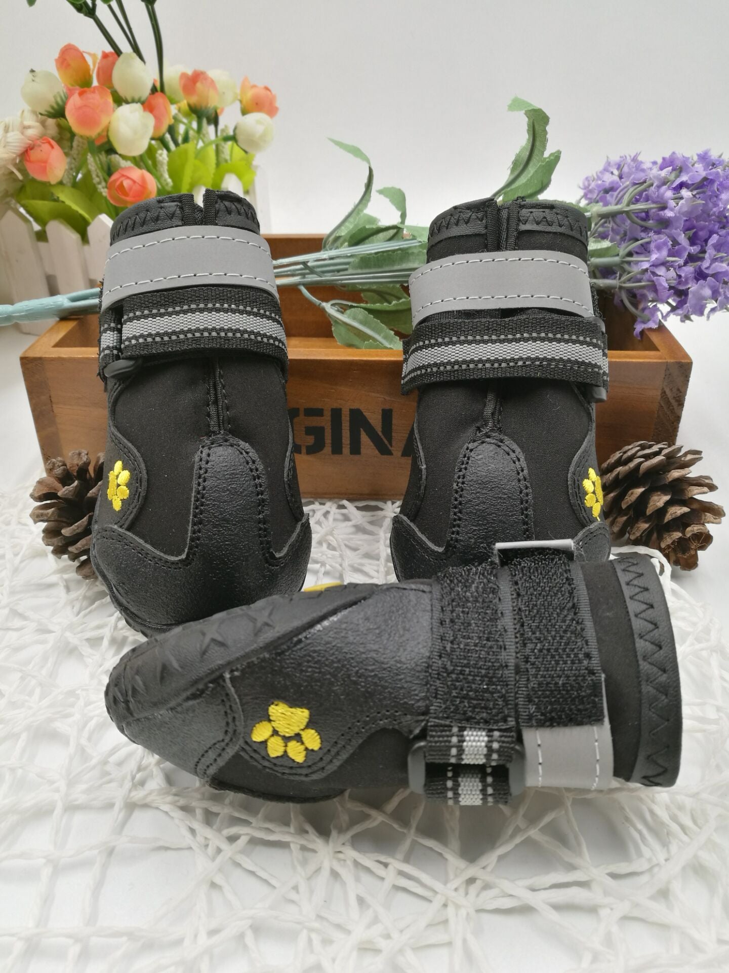 Waterproof Dog Shoes for Small Dogs – Anti-Slip Pet Boots for Outdoor Walking