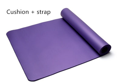 Eco‑Friendly NBR Yoga Mat – Cushioned Fitness & Exercise Mat