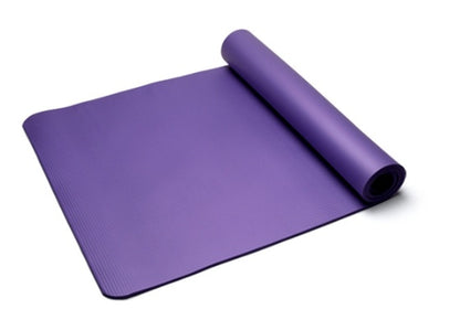 Eco‑Friendly NBR Yoga Mat – Cushioned Fitness & Exercise Mat