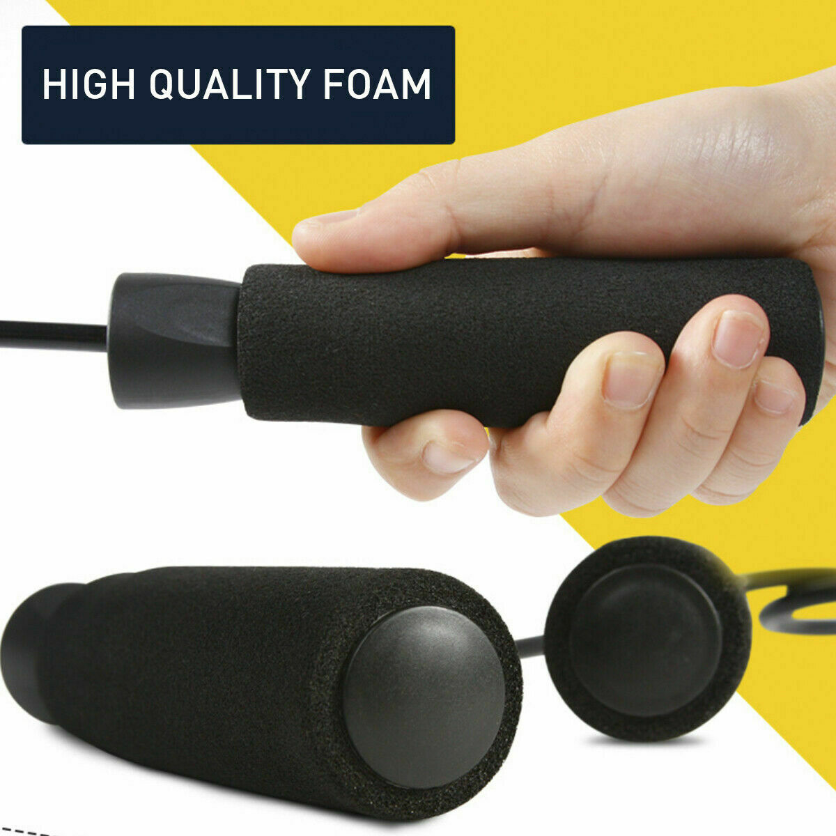 Adjustable Speed Skipping Rope – Gym & Boxing Fitness Jump Rope
