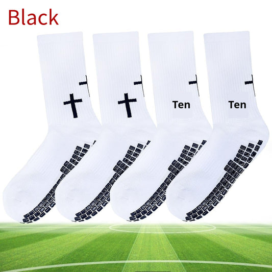 High Tube Football Socks – Anti-Slip & Sweat-Absorbent