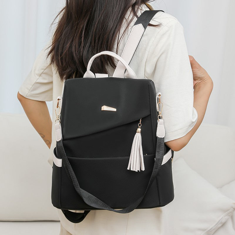 Anti-Theft Oxford Backpack — Women’s Casual & Travel Bag
