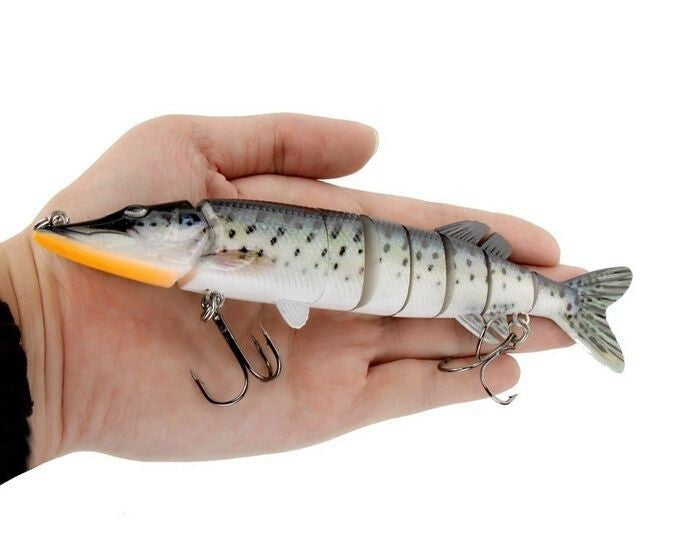 Multistage Bionic Fishing Lure – Segmented Swimbait