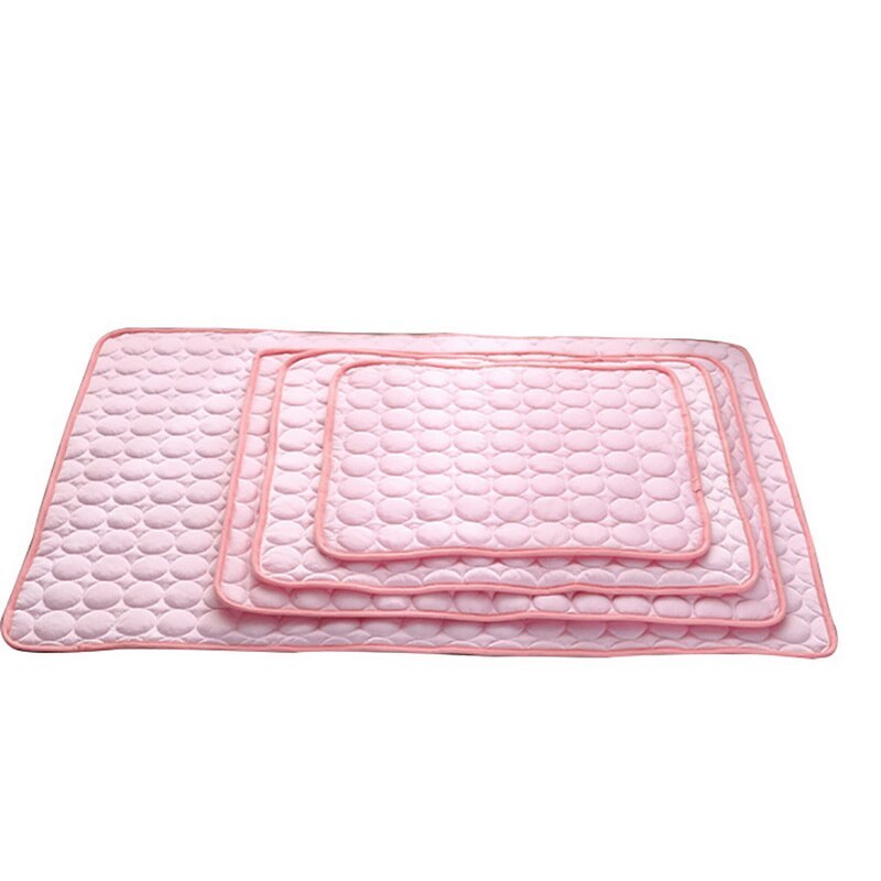 Pet Cooling Mat – Ice Silk Summer Bed for Dogs & Cats