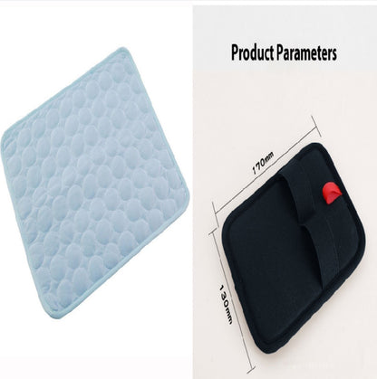 Pet Cooling Mat – Ice Silk Summer Bed for Dogs & Cats