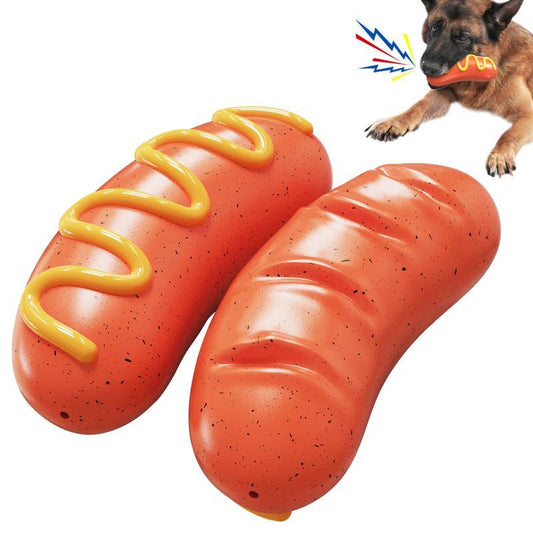 Indestructible Dog Chew Toy – Tough Rubber for Aggressive Chewers
