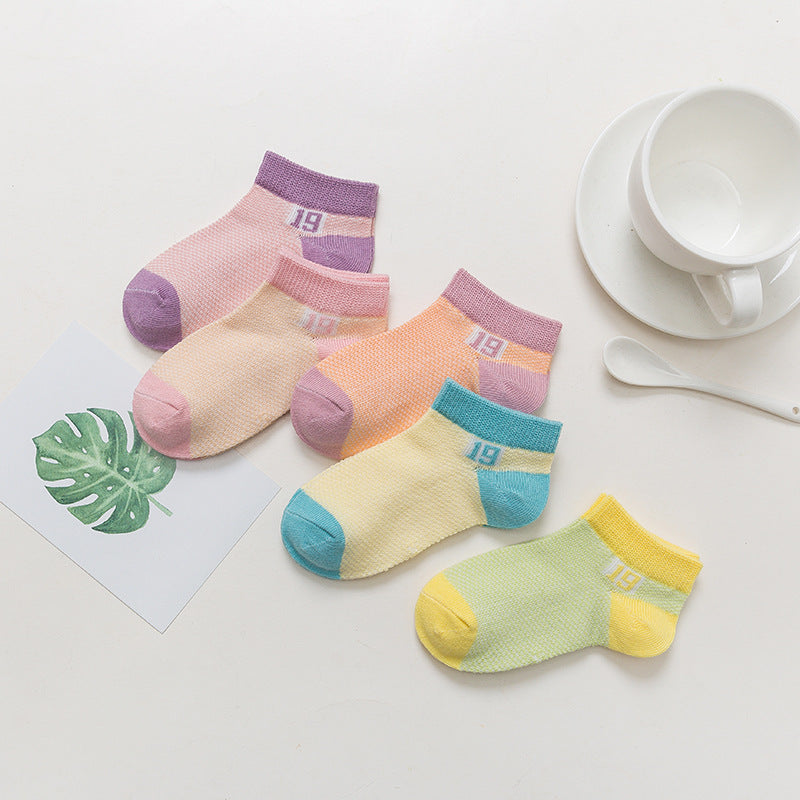 Breathable Cotton Baby Socks (Unisex)