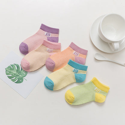 Breathable Cotton Baby Socks (Unisex)