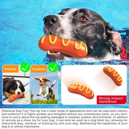 Indestructible Dog Chew Toy – Tough Rubber for Aggressive Chewers