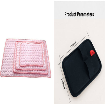 Pet Cooling Mat – Ice Silk Summer Bed for Dogs & Cats