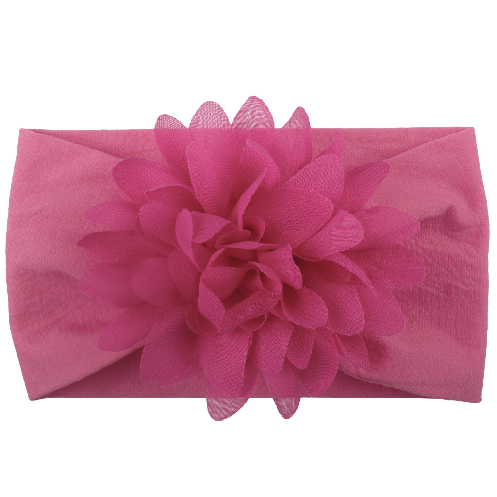Chiffon Flower Baby Headband – Cute Princess Hair Accessory