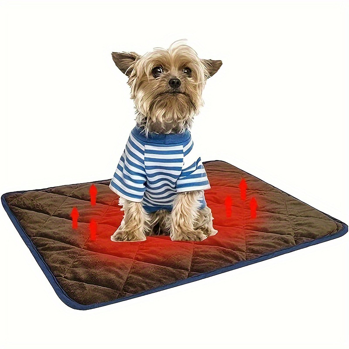 Self-Heating Pet Bed Mat for Dogs & Cats – Warm, Non-Slip, Washable Pad