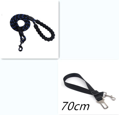 Reflective Nylon Dog Leash – Durable Rope for Walking & Training