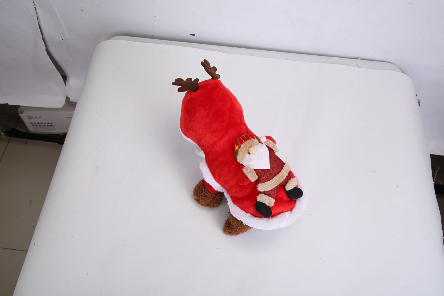 Pet Christmas Costume – Santa Claus Reindeer Outfit for Dogs & Cats