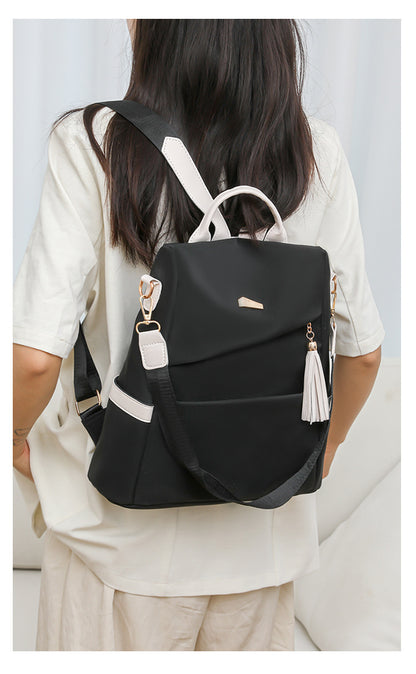 Anti-Theft Oxford Backpack — Women’s Casual & Travel Bag
