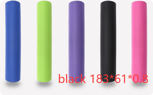 Eco‑Friendly NBR Yoga Mat – Cushioned Fitness & Exercise Mat