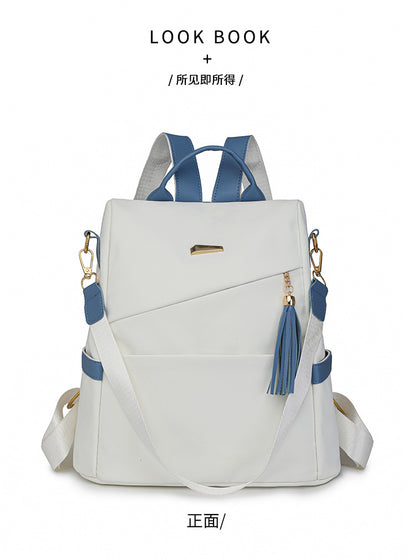 Anti-Theft Oxford Backpack — Women’s Casual & Travel Bag