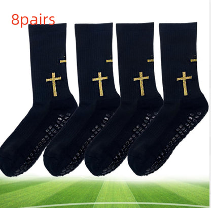 High Tube Football Socks – Anti-Slip & Sweat-Absorbent