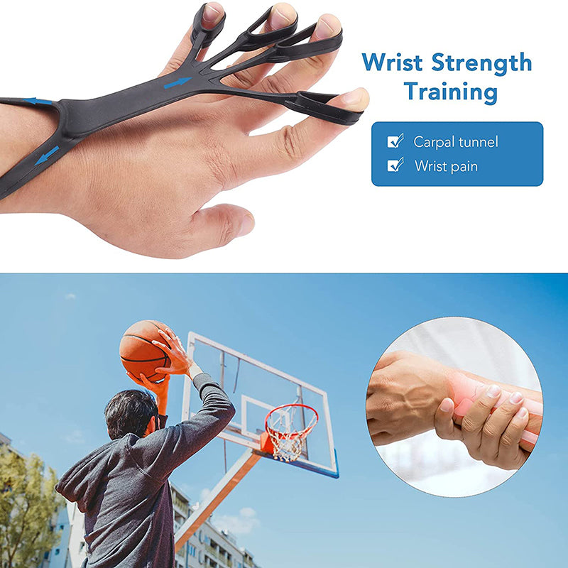 Silicone Finger Exerciser for Hand Strength & Pain Relief