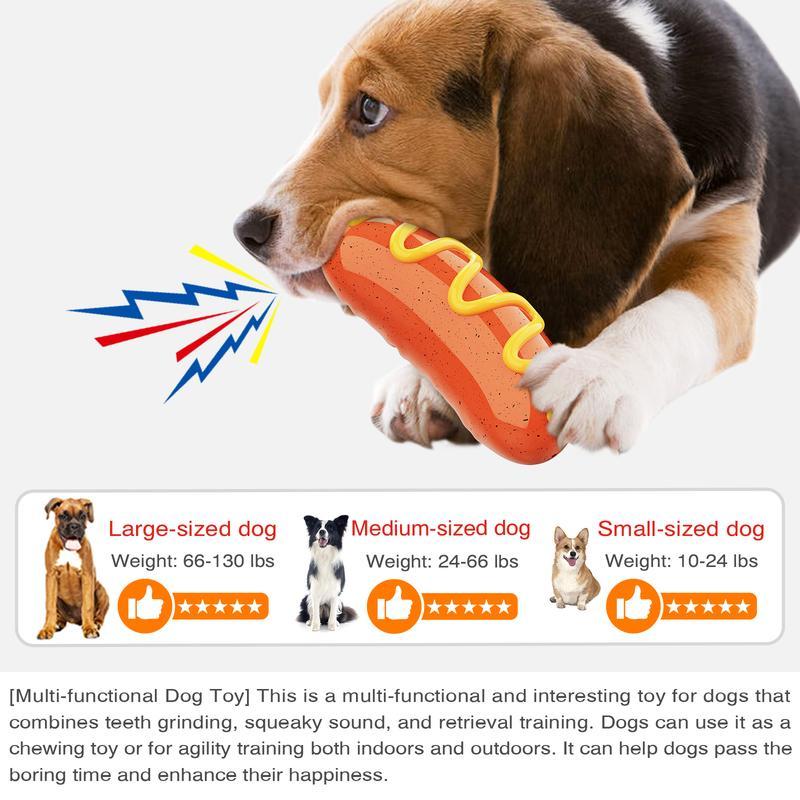 Indestructible Dog Chew Toy – Tough Rubber for Aggressive Chewers