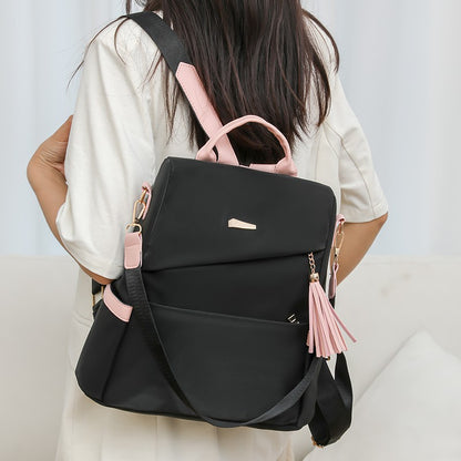 Anti-Theft Oxford Backpack — Women’s Casual & Travel Bag