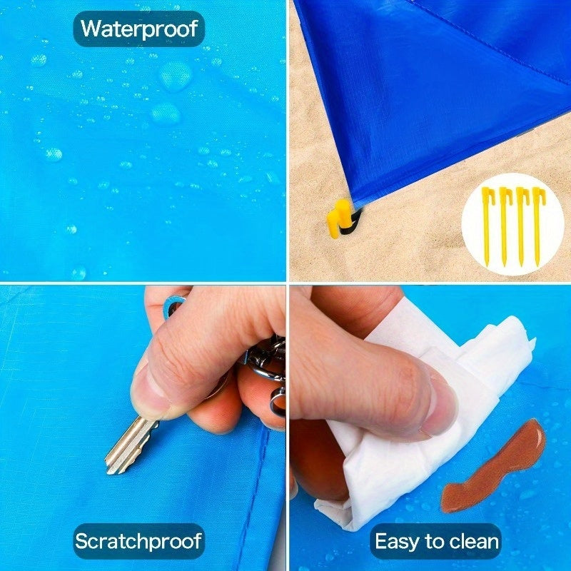 Waterproof Beach Mat – Sandproof & Portable Outdoor Blanket for Picnics, Camping & Hiking